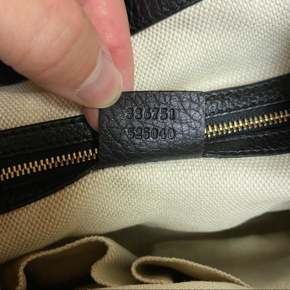 Gucci 336751 Small Soho Leather Shoulder Bag - Picture 12 of 15